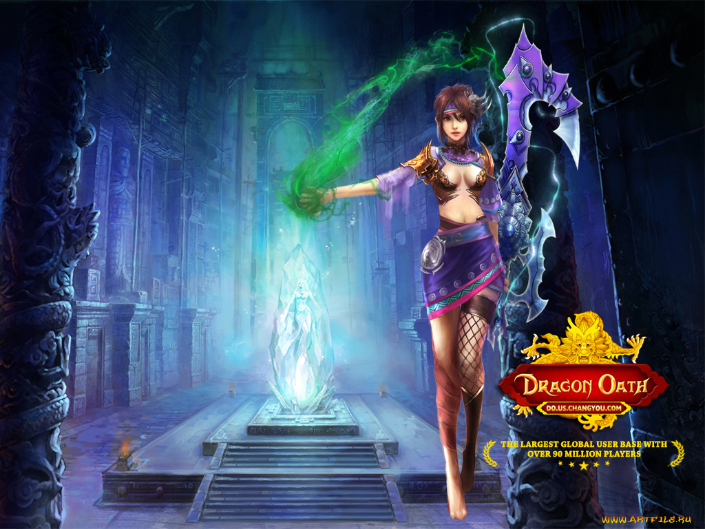 dragon, oath, видео, игры, age, of, destiny