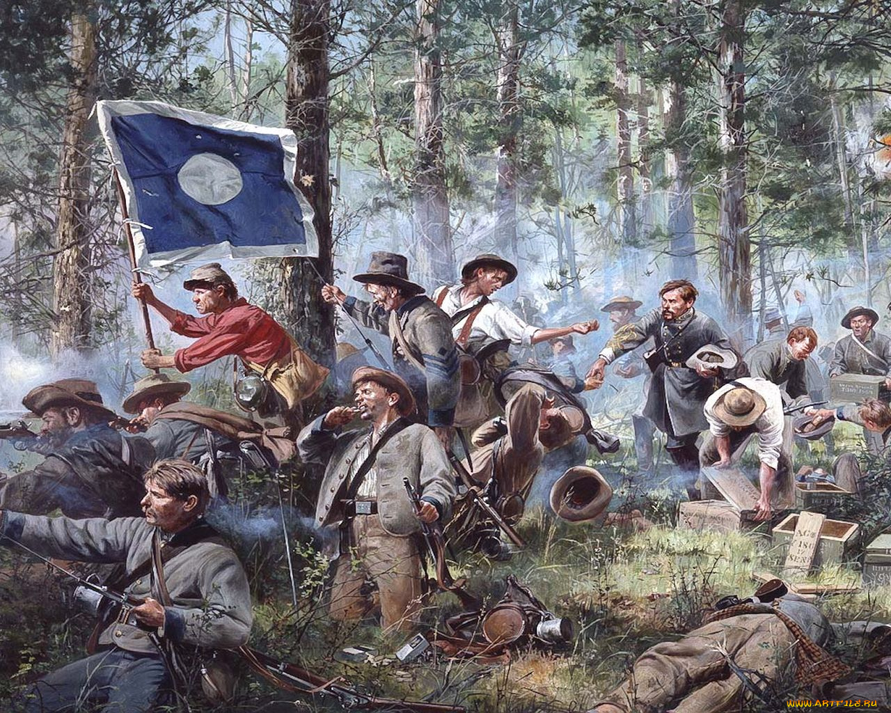 рисованные, живопись