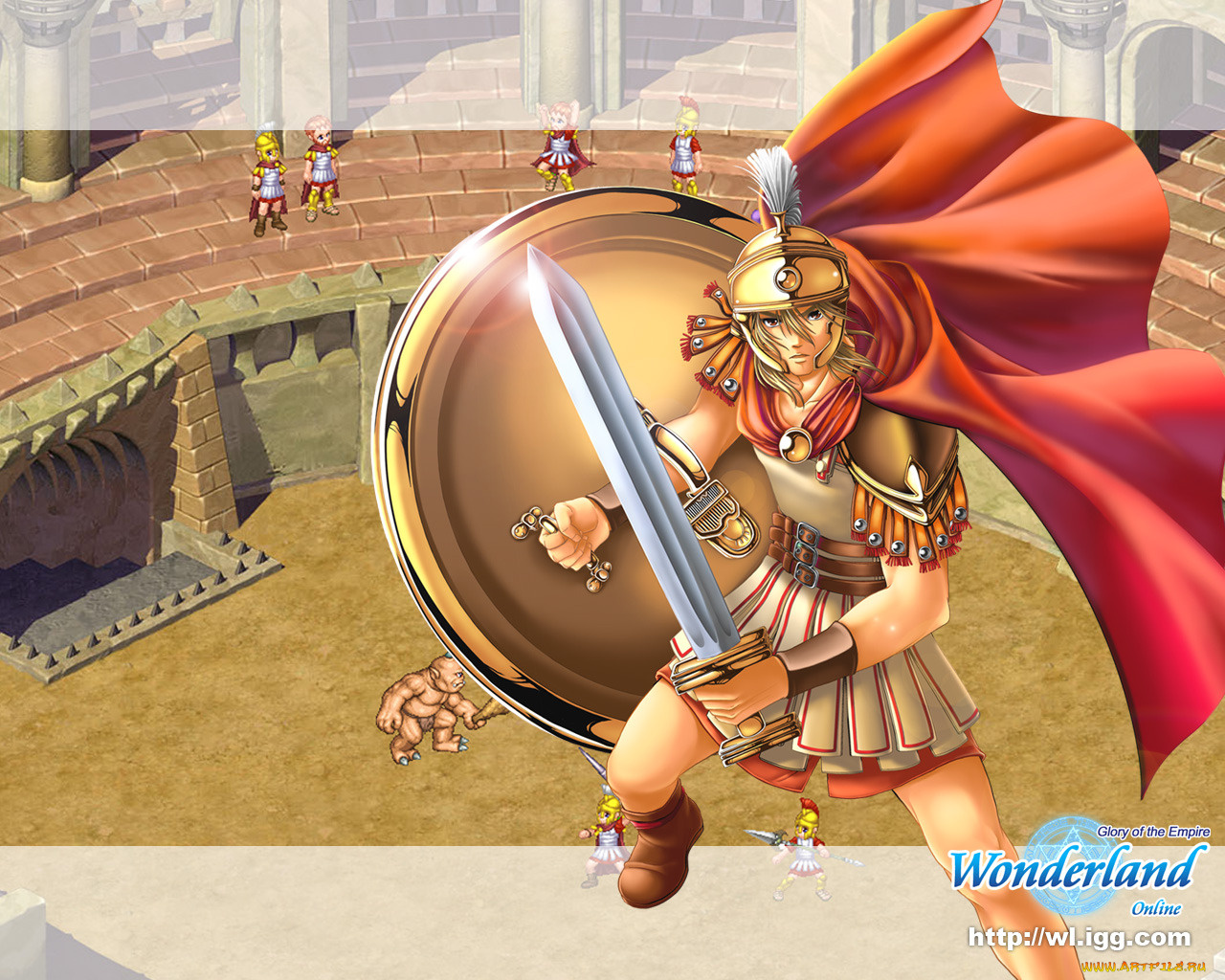 wonderland, online, аниме