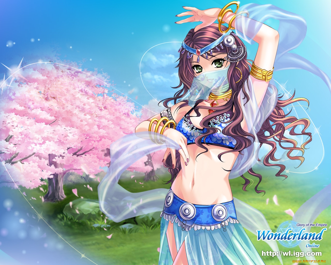 wonderland, online, аниме