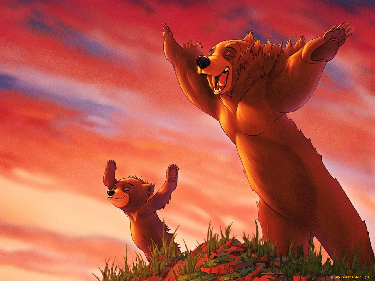 рисованные, животные