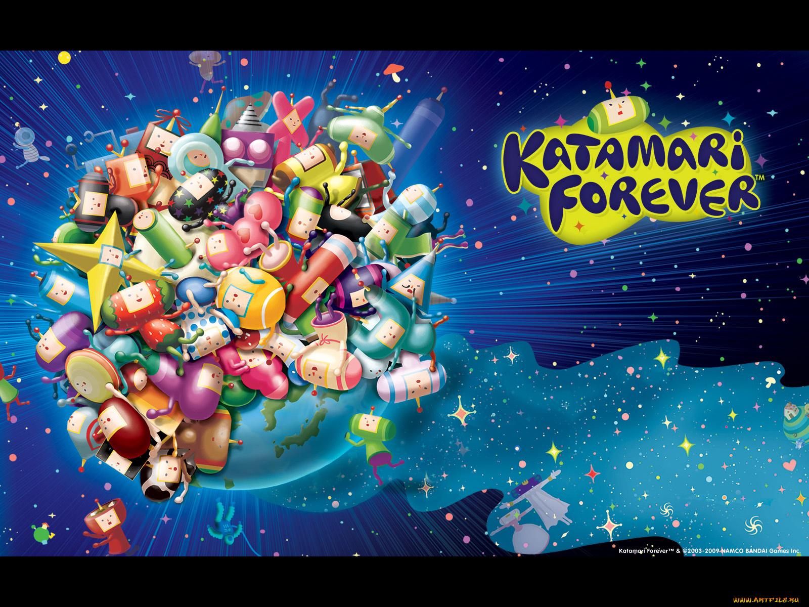katamari, forever, видео, игры