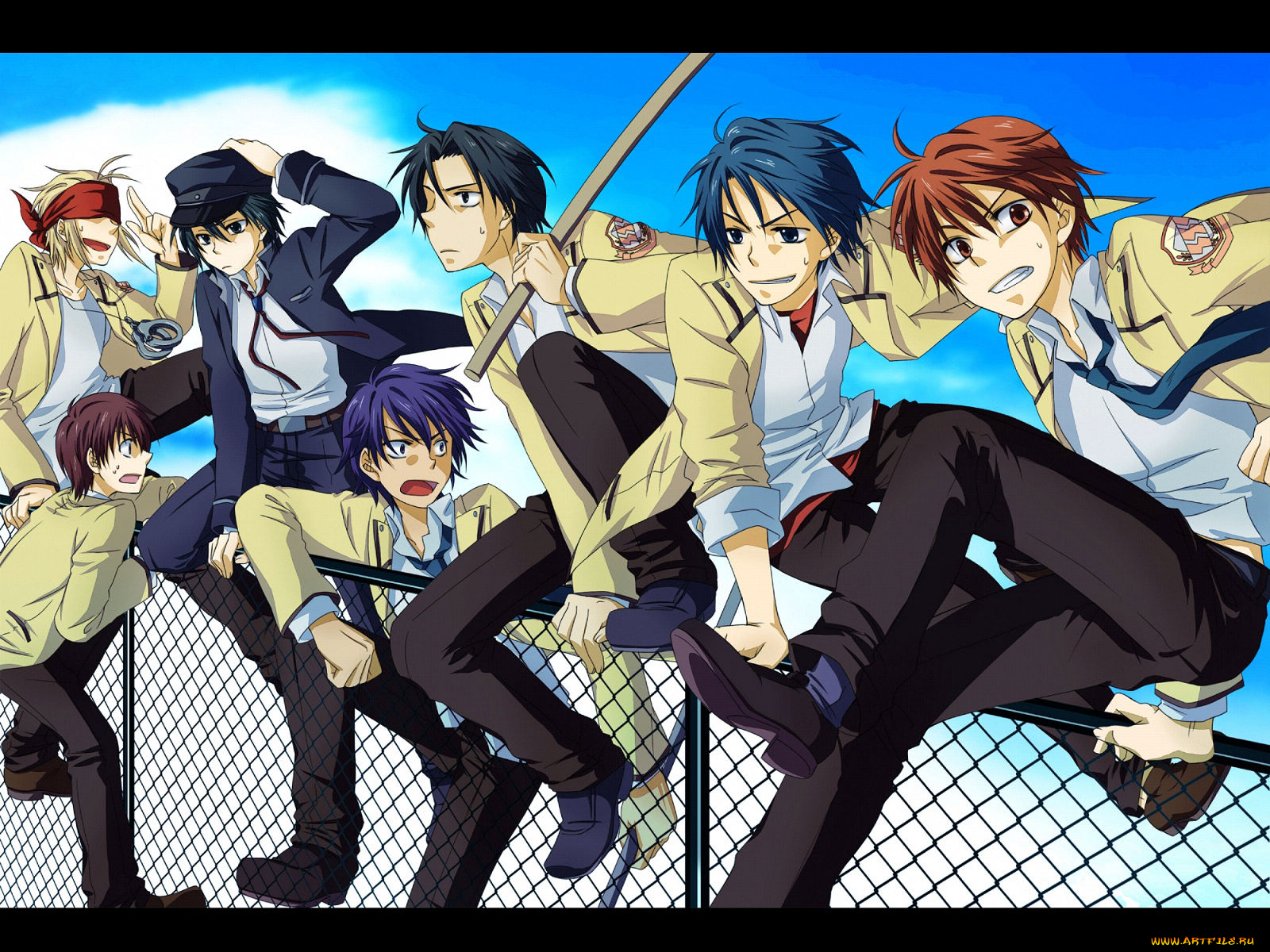 аниме, angel, beats