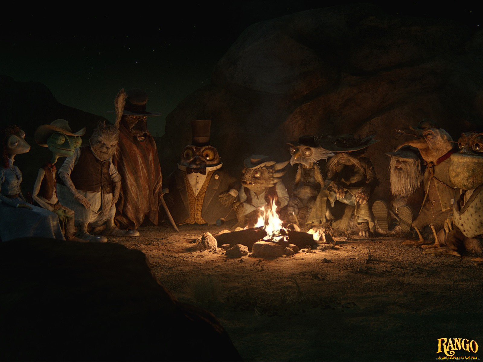 мультфильмы, rango