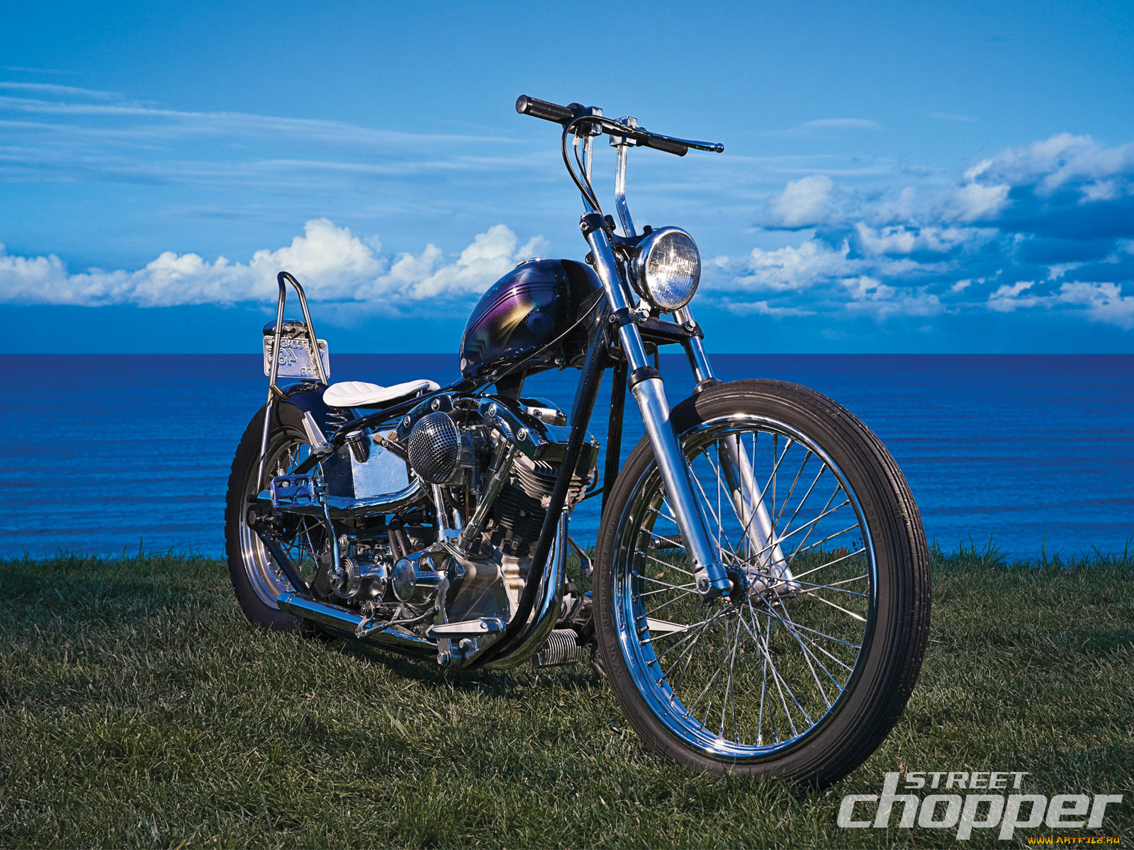 мотоциклы, customs, chopper