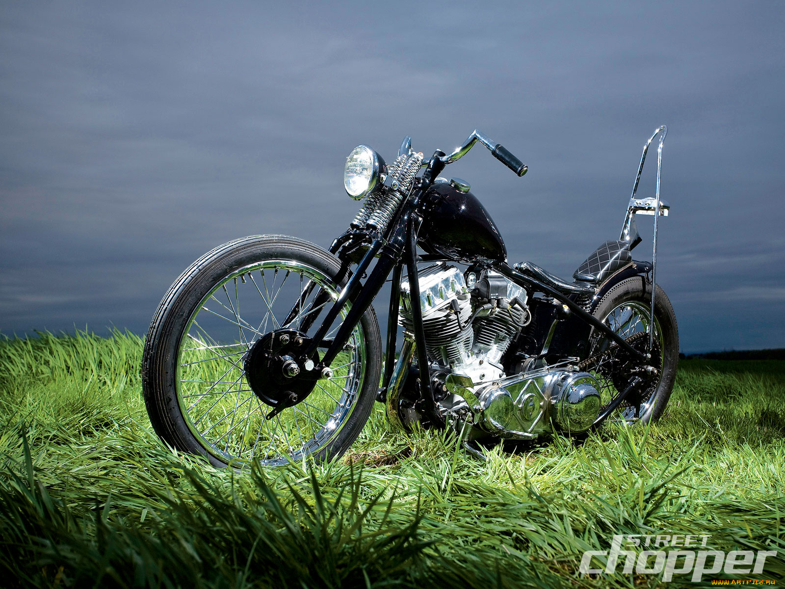 мотоциклы, customs, chopper