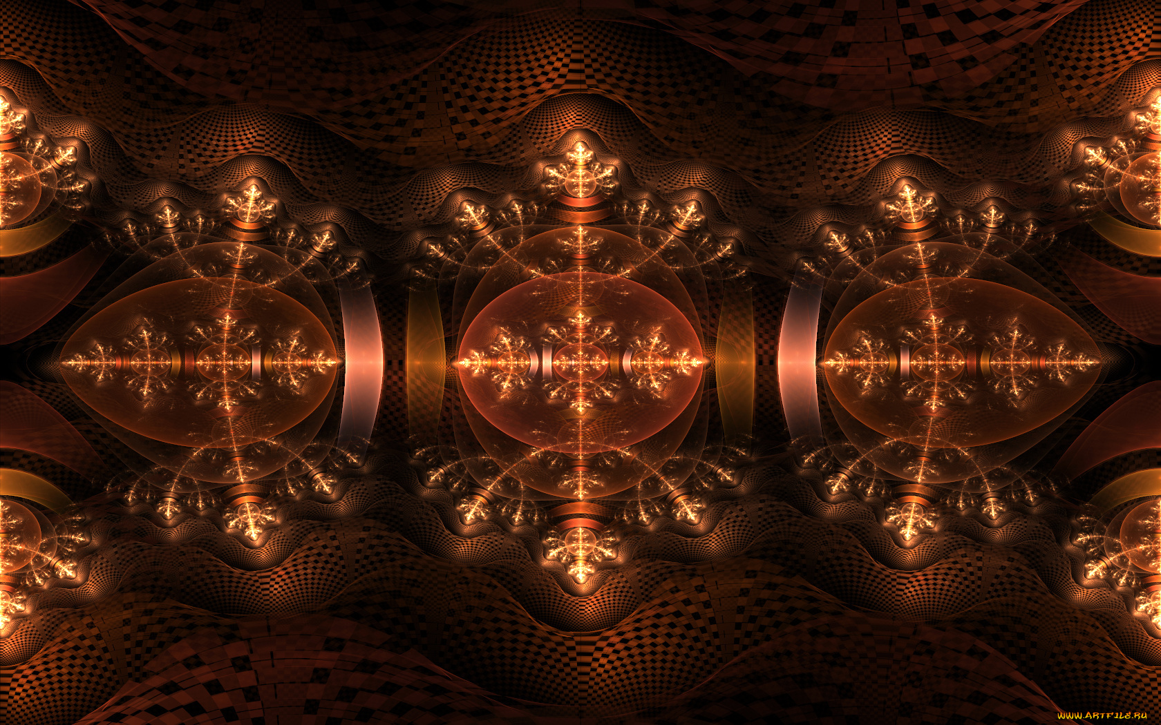 3д, графика, fractal, фракталы, фон, узор