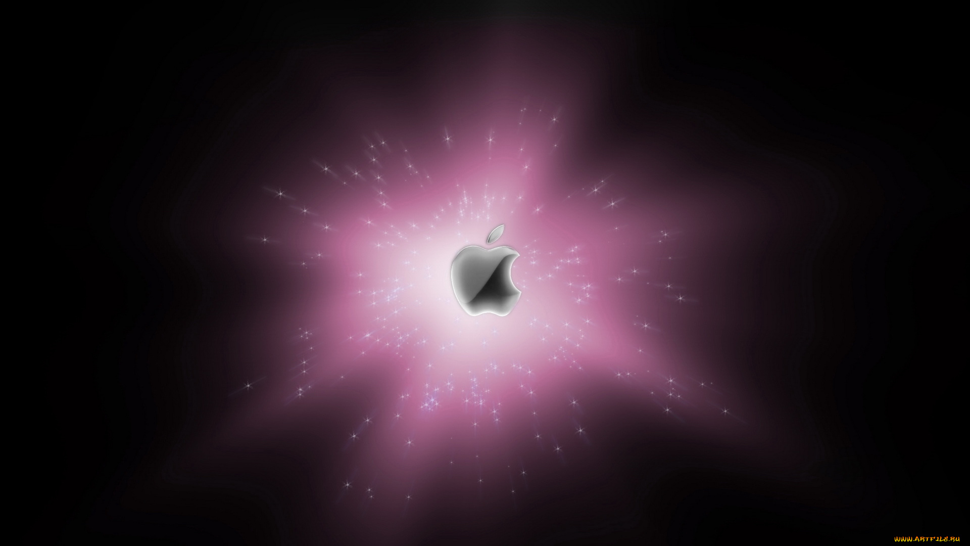 компьютеры, apple, аpple, яблоко, логотип, фон