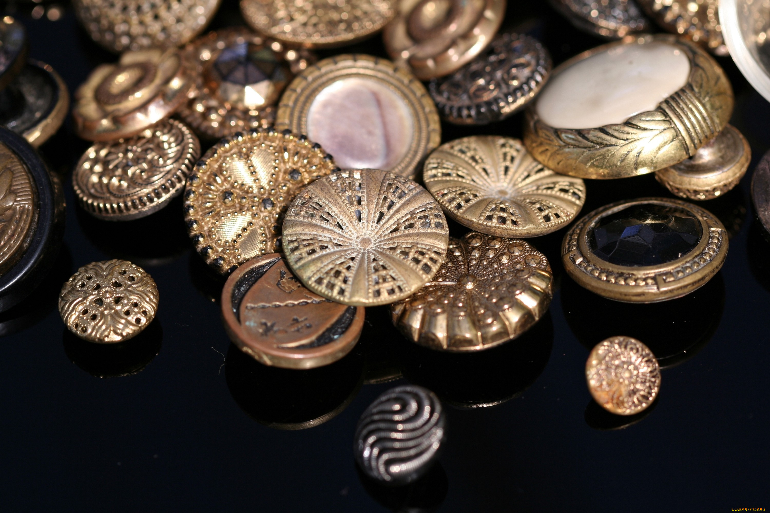 разное, украшения, аксессуары, веера, пуговицы, много