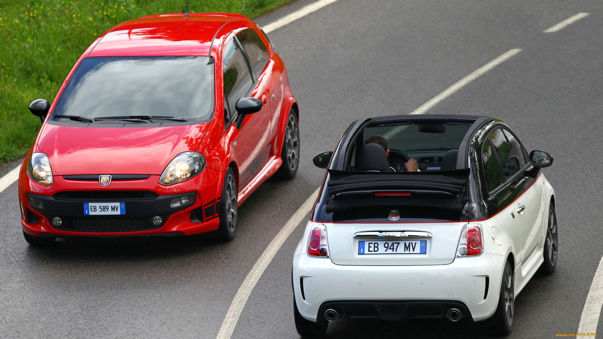 2010, abarth, punto, evo, автомобили, fiat