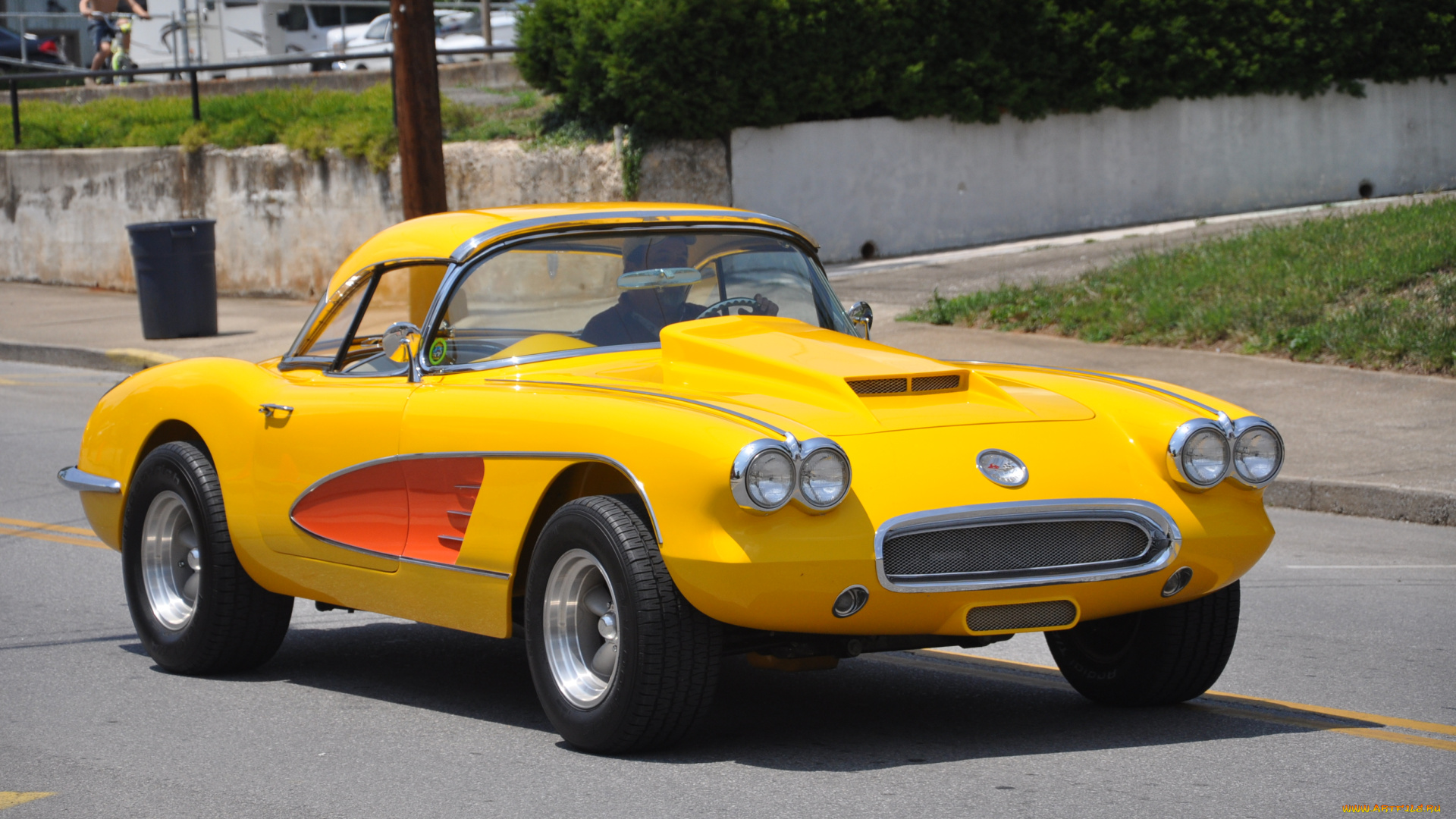 автомобили, corvette