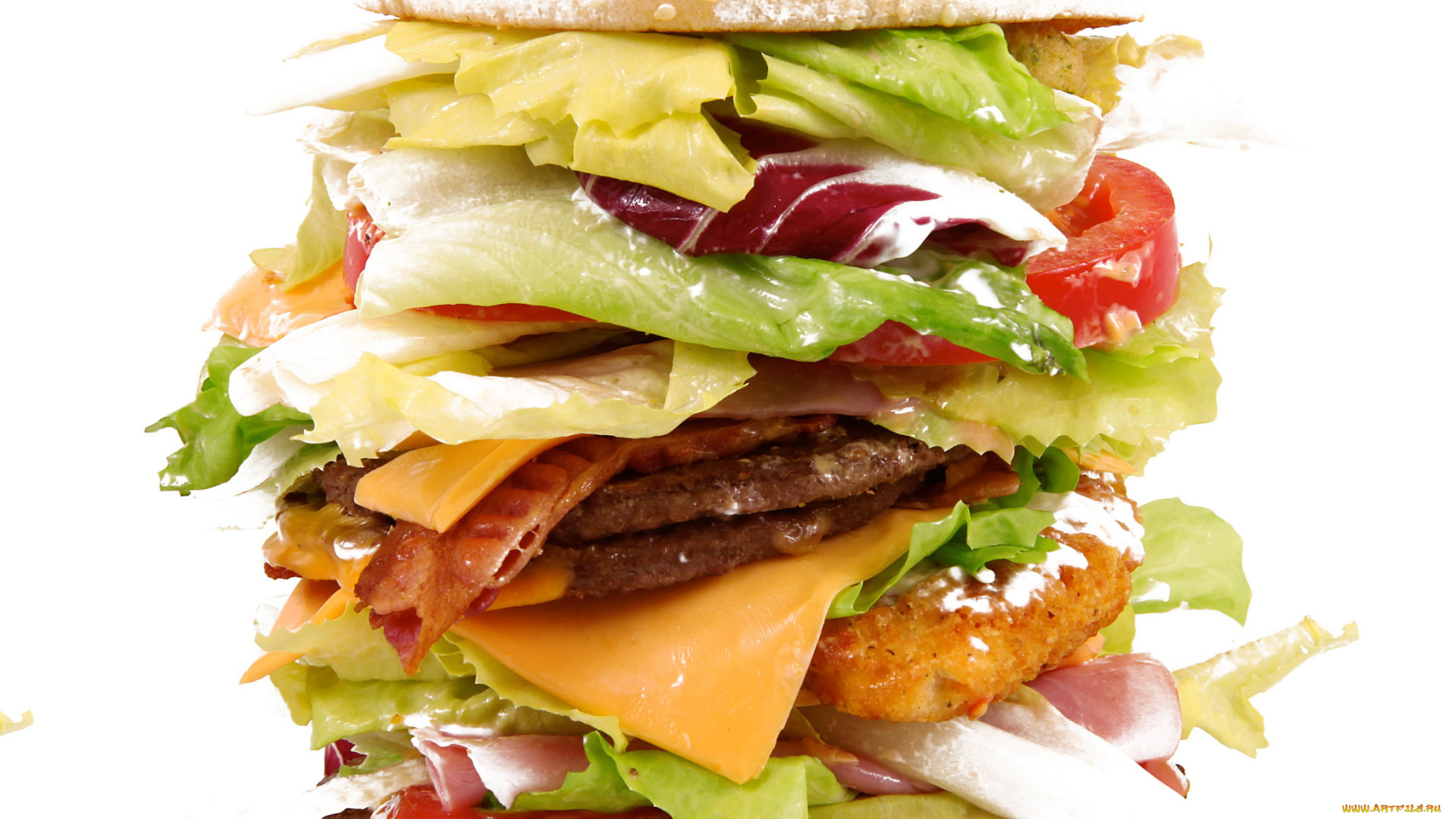 еда, бутерброды, гамбургеры, канапе, гамбургер