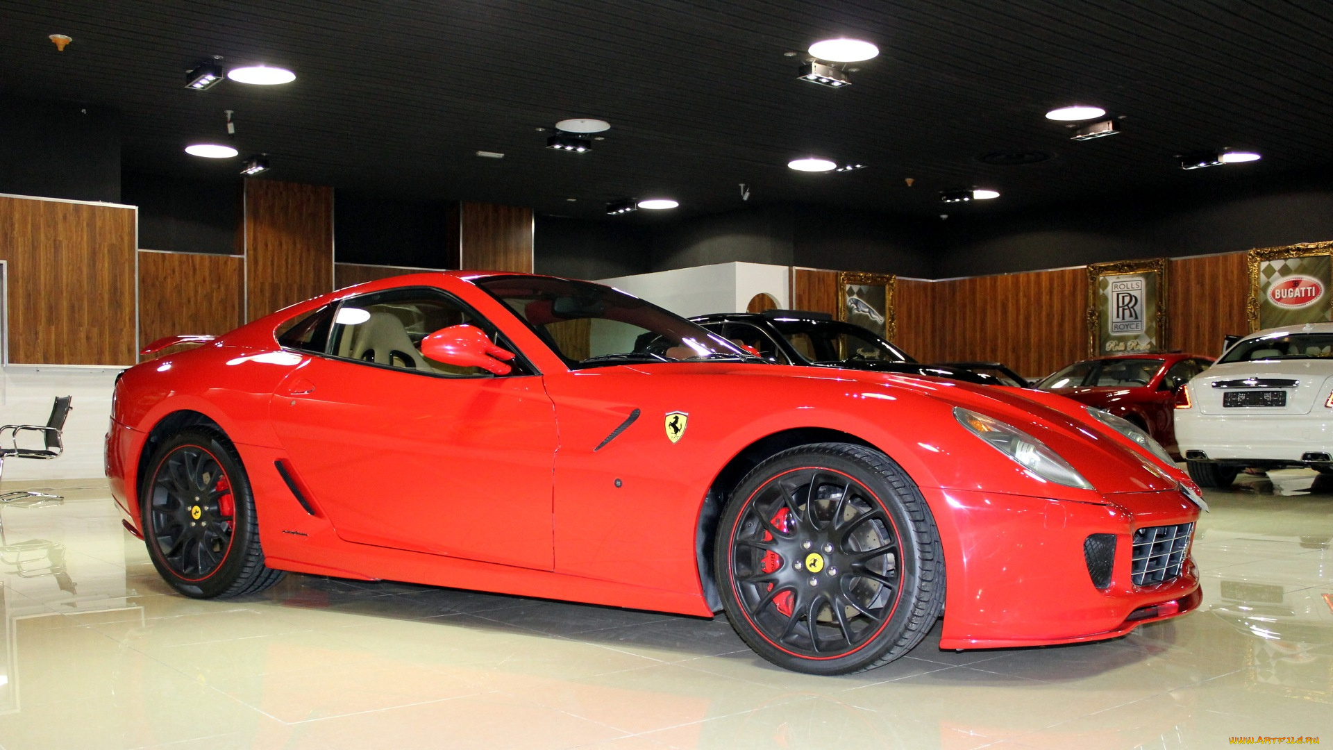ferrari, 599, gtb, fiorano, автомобили, выставки, уличные, фото, италия, спортивный