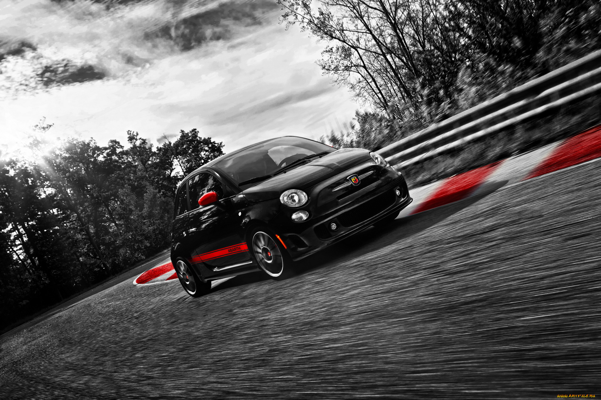 2012, abarth, 500, автомобили, fiat