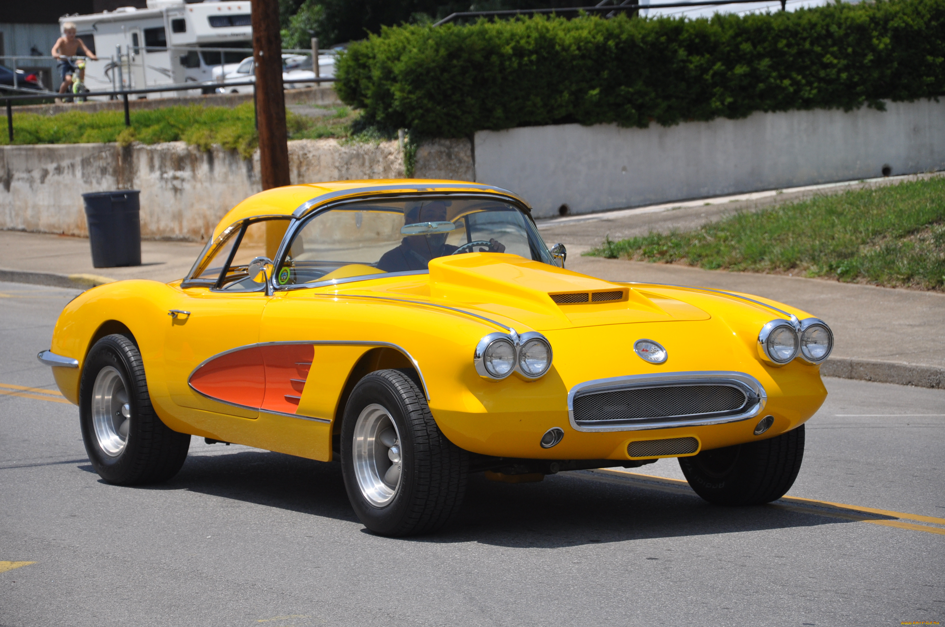 автомобили, corvette