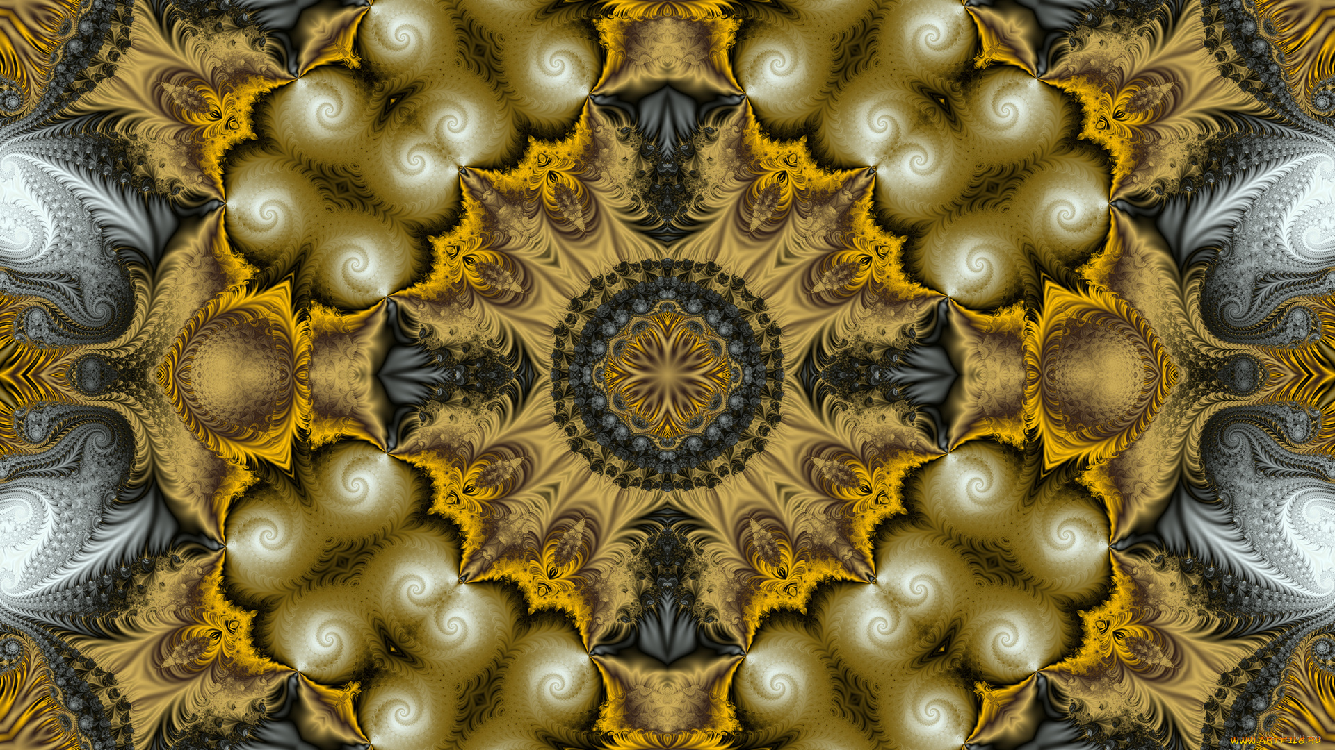 3д, графика, fractal, , фракталы, узор, цвета, фон