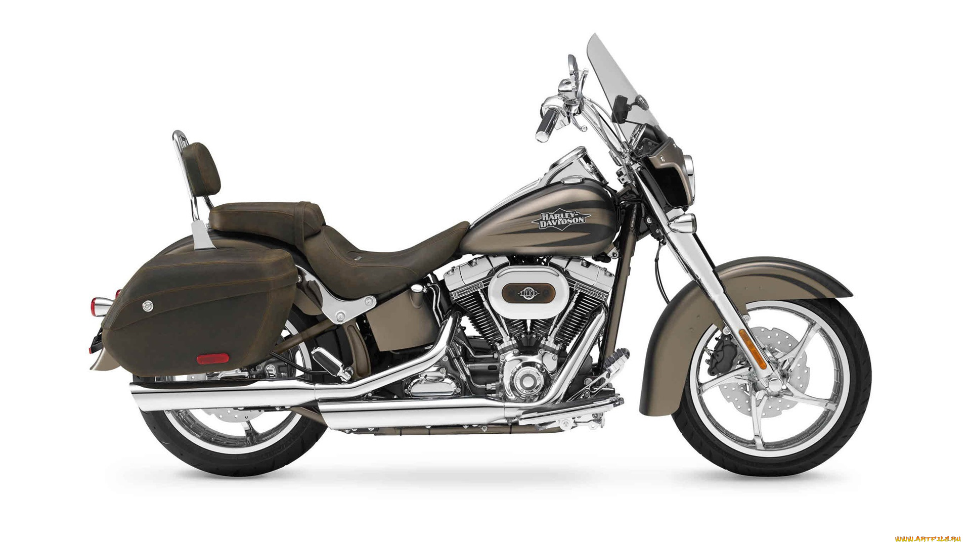 мотоциклы, harley-davidson, convertible, softail, cvo, 2012