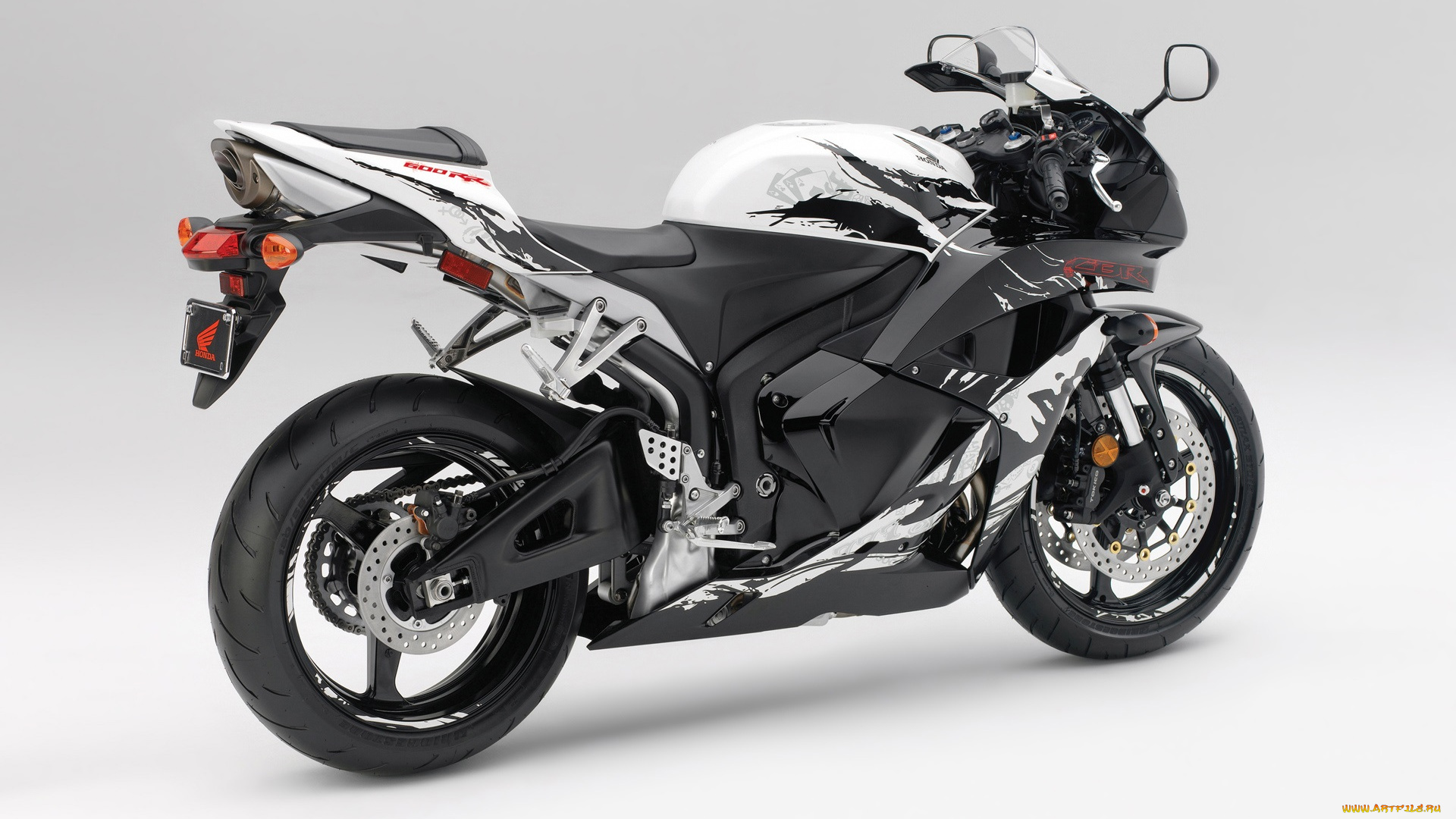 мотоциклы, honda, темный, 2011г, cbr600rr