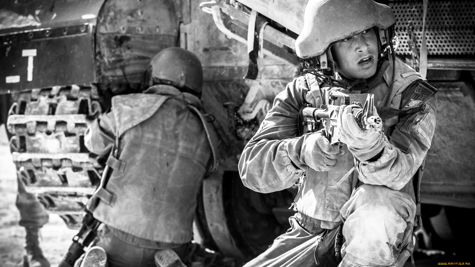 оружие, армия, спецназ, каска