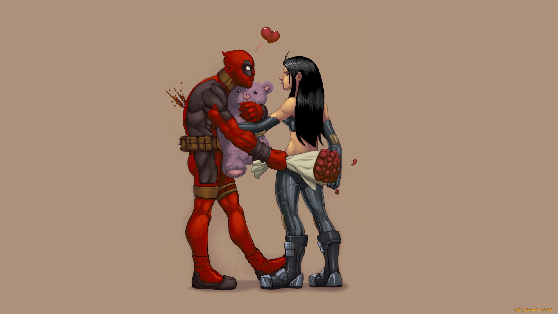 рисованные, комиксы, x-23, deadpool, икс-23, дэдпул