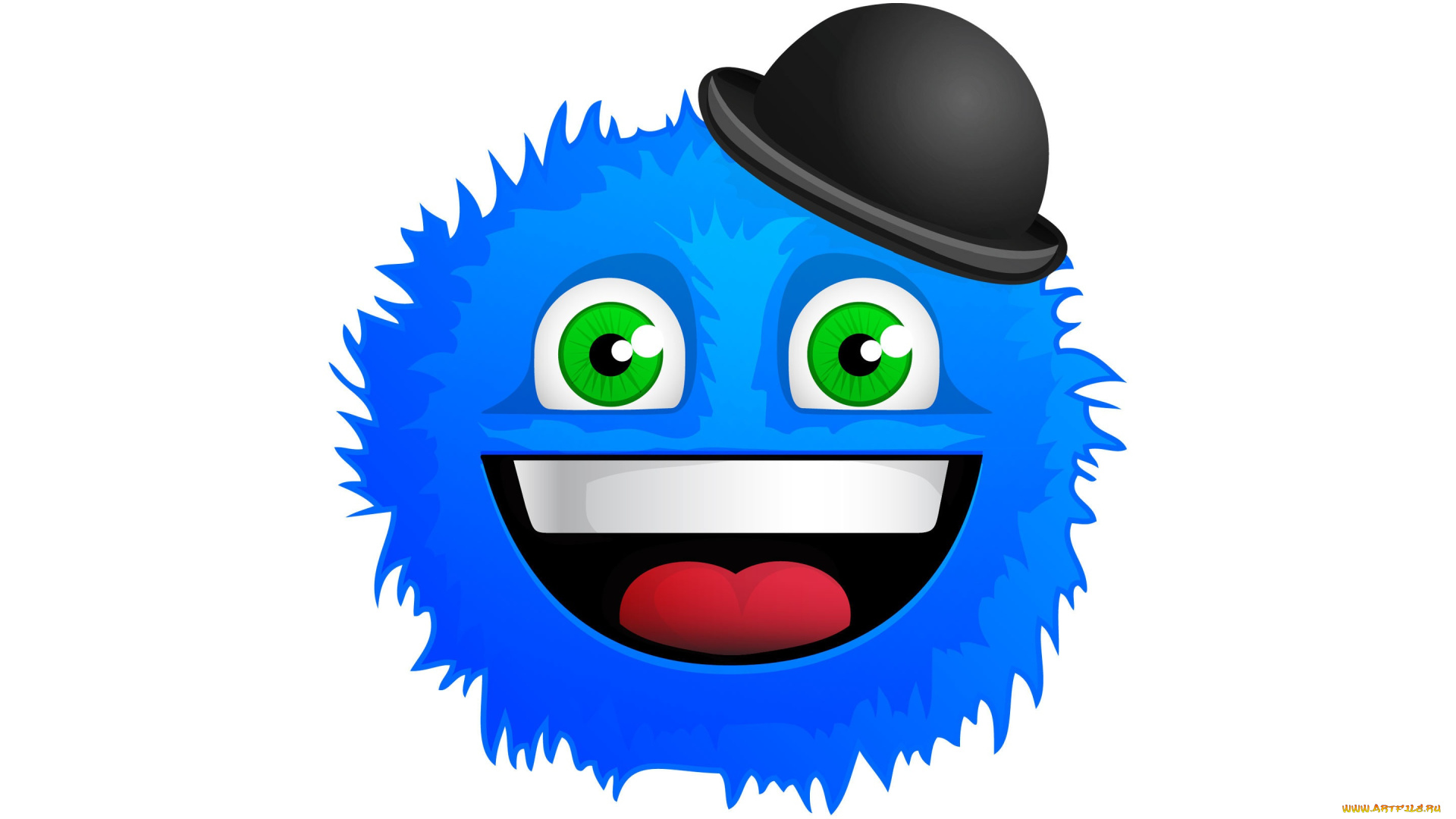 рисованные, минимализм, furry, hat, monste