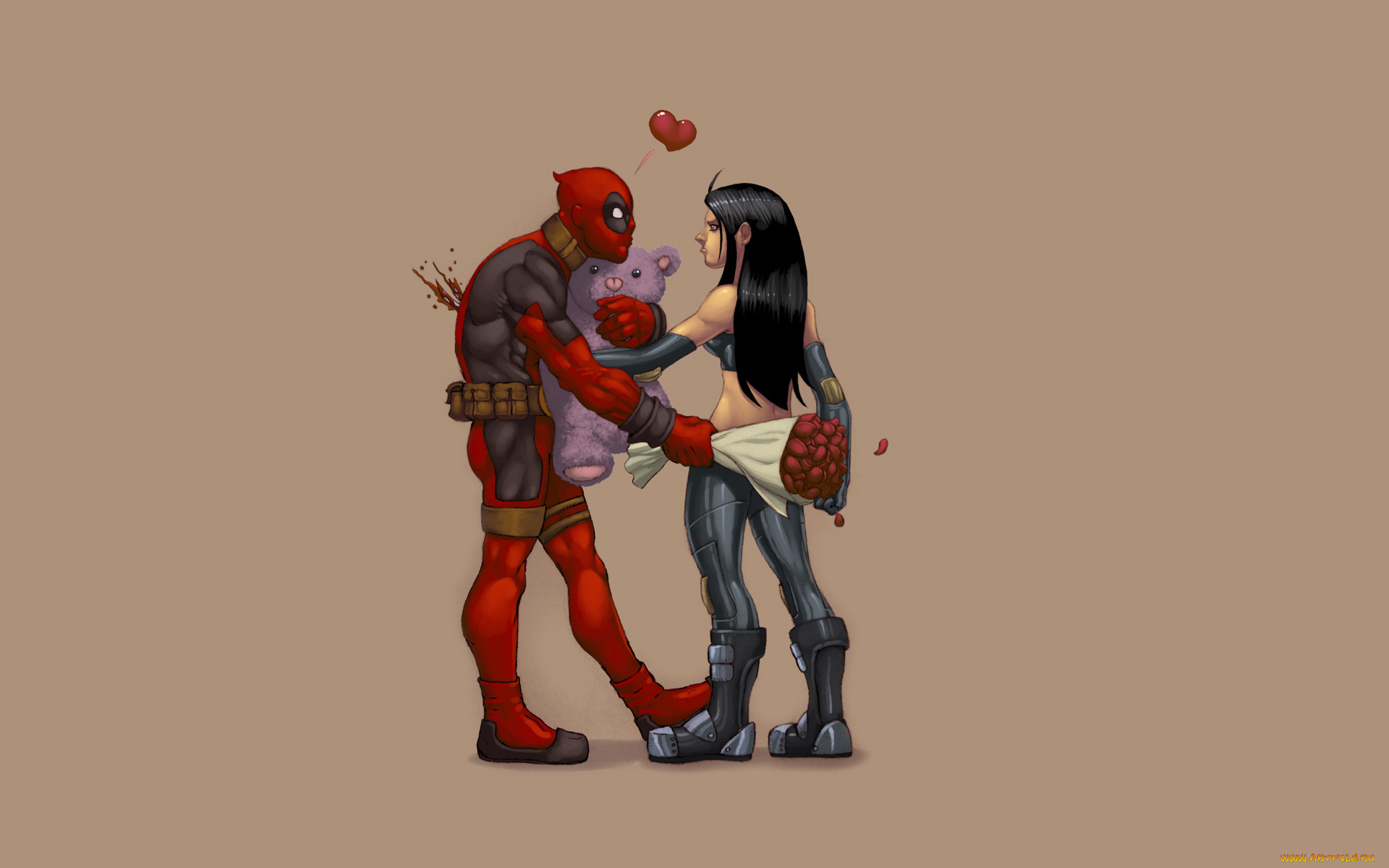 рисованные, комиксы, x-23, deadpool, икс-23, дэдпул