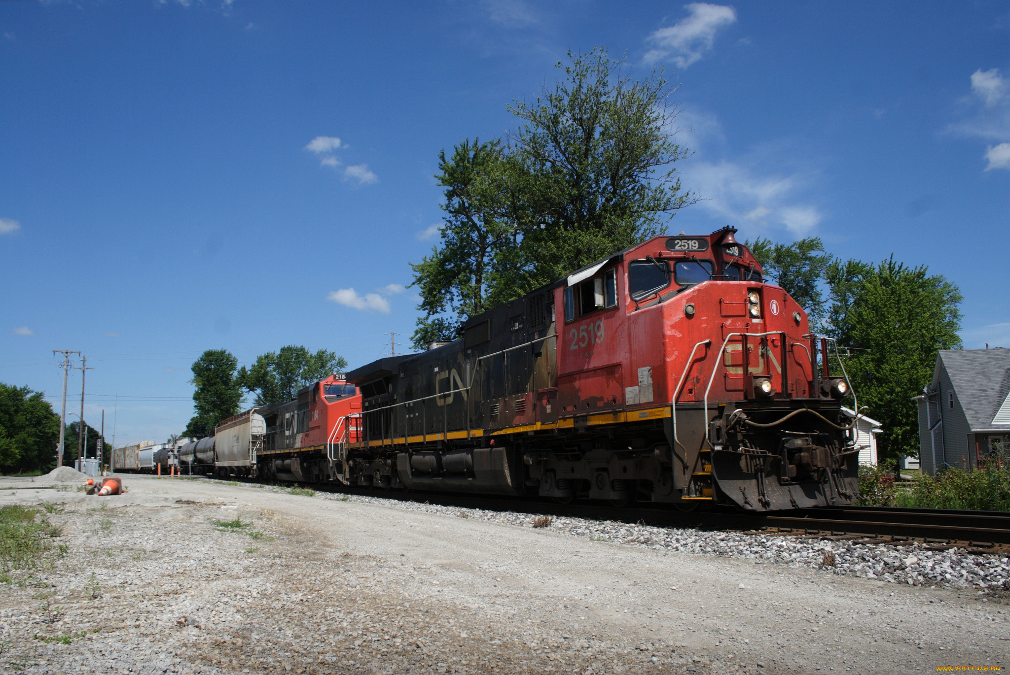 техника, поезда, рельсы, локомотив