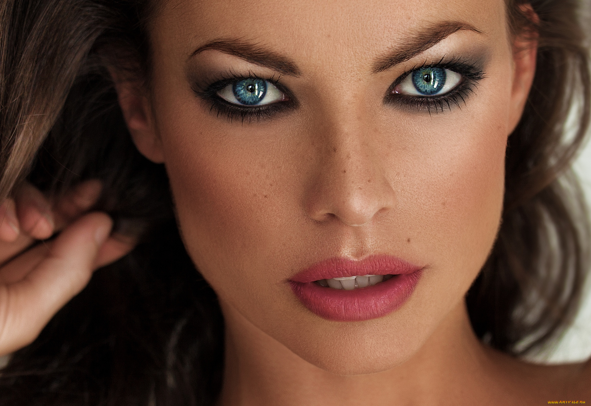 девушки, -unsort, , лица, , портреты, макияж, глаза