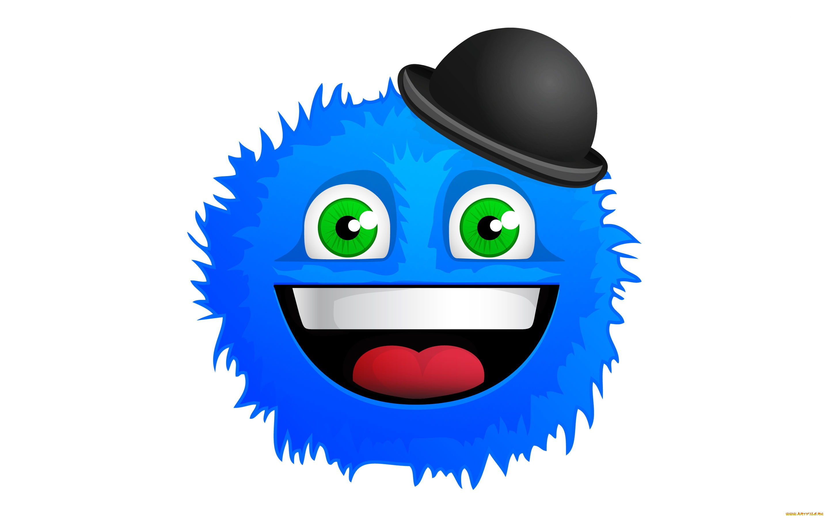 рисованные, минимализм, furry, hat, monste