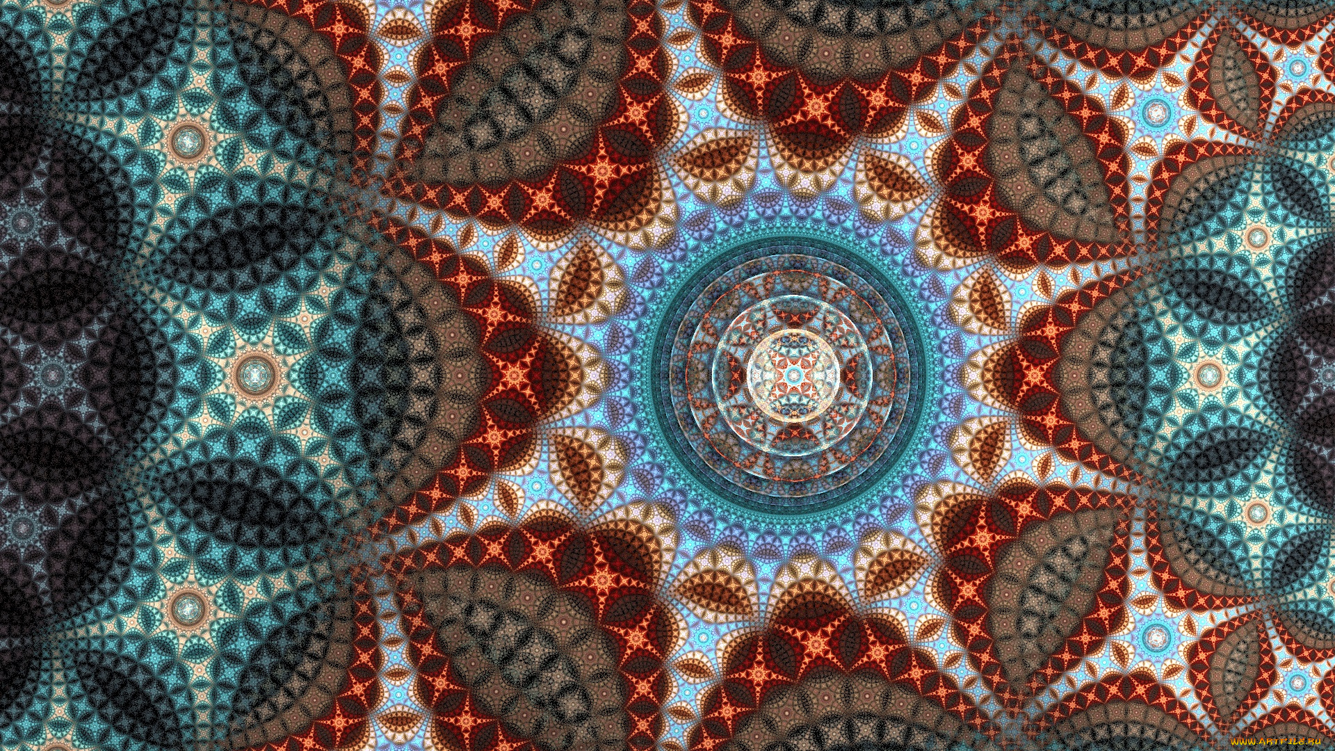 3д, графика, фракталы, , fractal, узор, фон, цвета