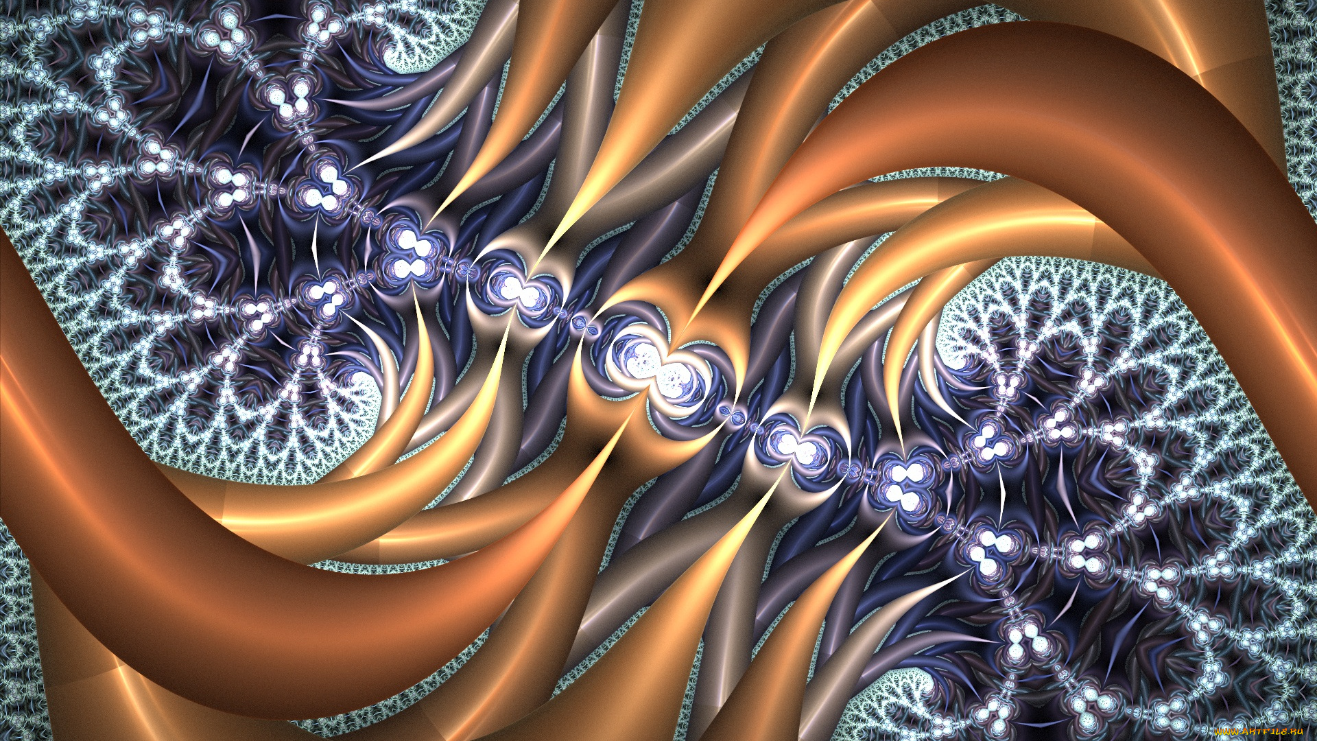 3д, графика, фракталы, , fractal, узор, фон, цвета