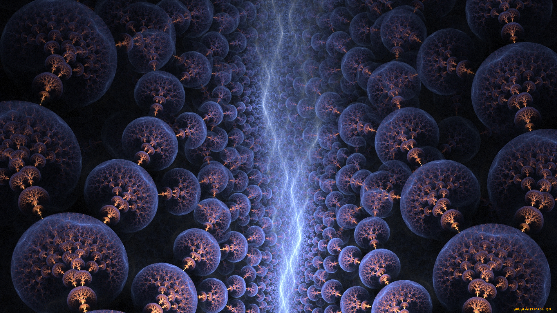 3д, графика, фракталы, , fractal, узор, фон, цвета