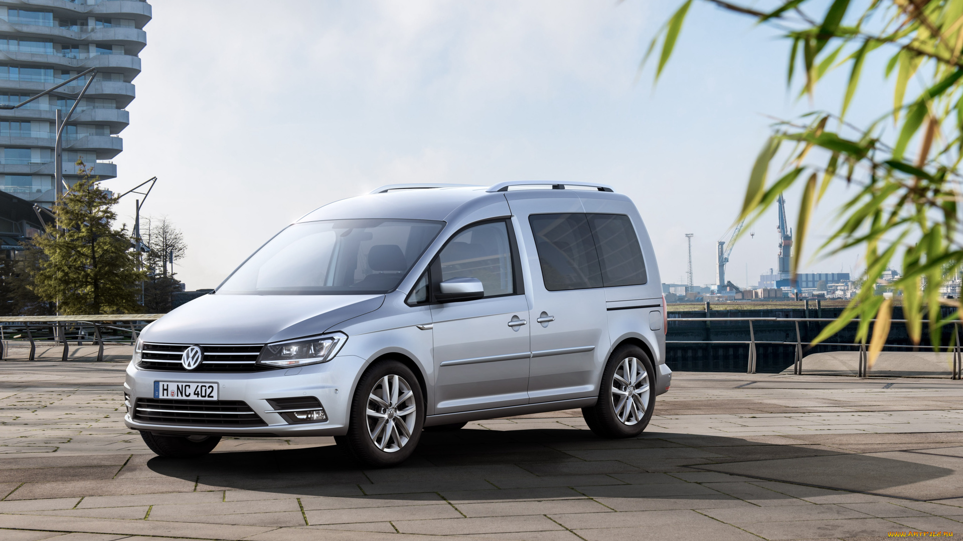 автомобили, volkswagen, caddy, highline, 2015г