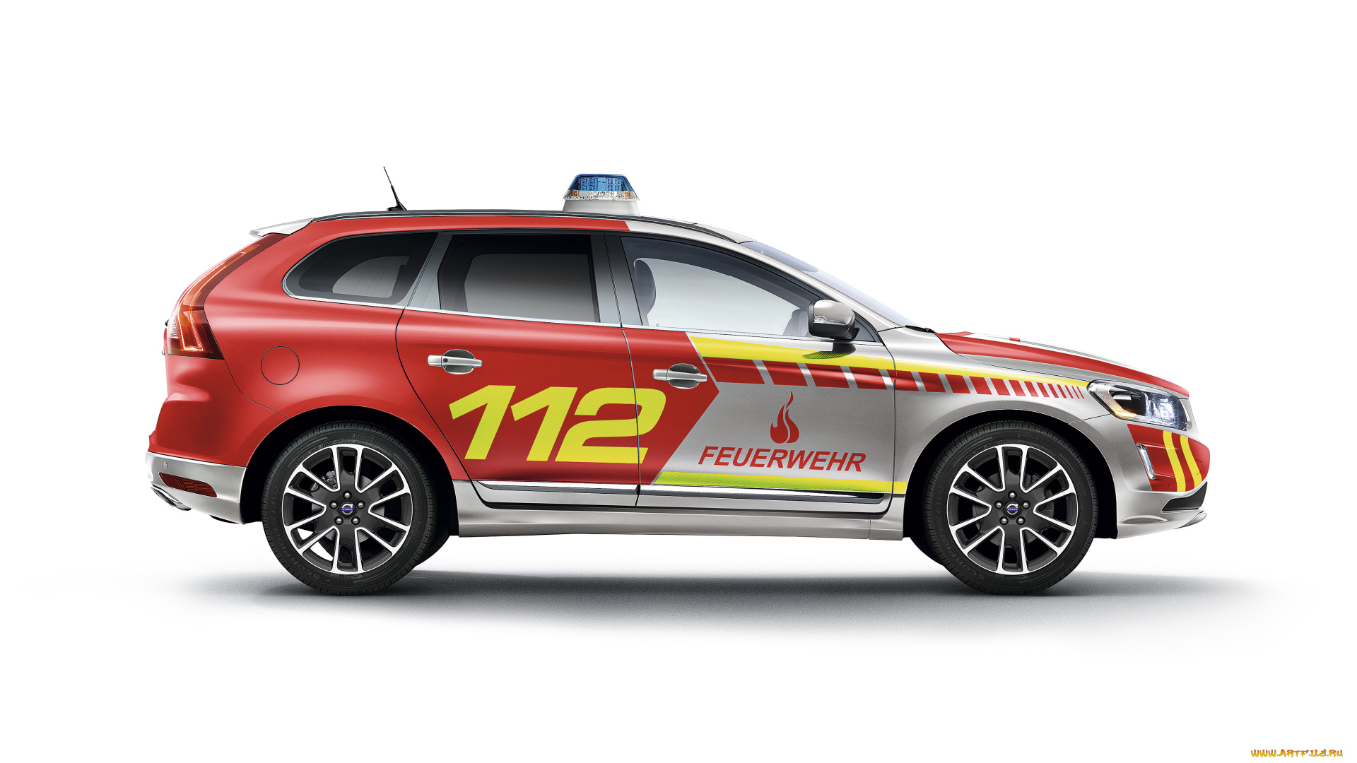 автомобили, volvo, feuerwehr, xc60, 2014г