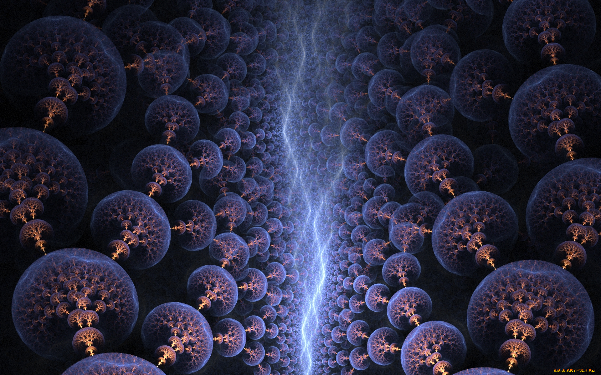 3д, графика, фракталы, , fractal, узор, фон, цвета