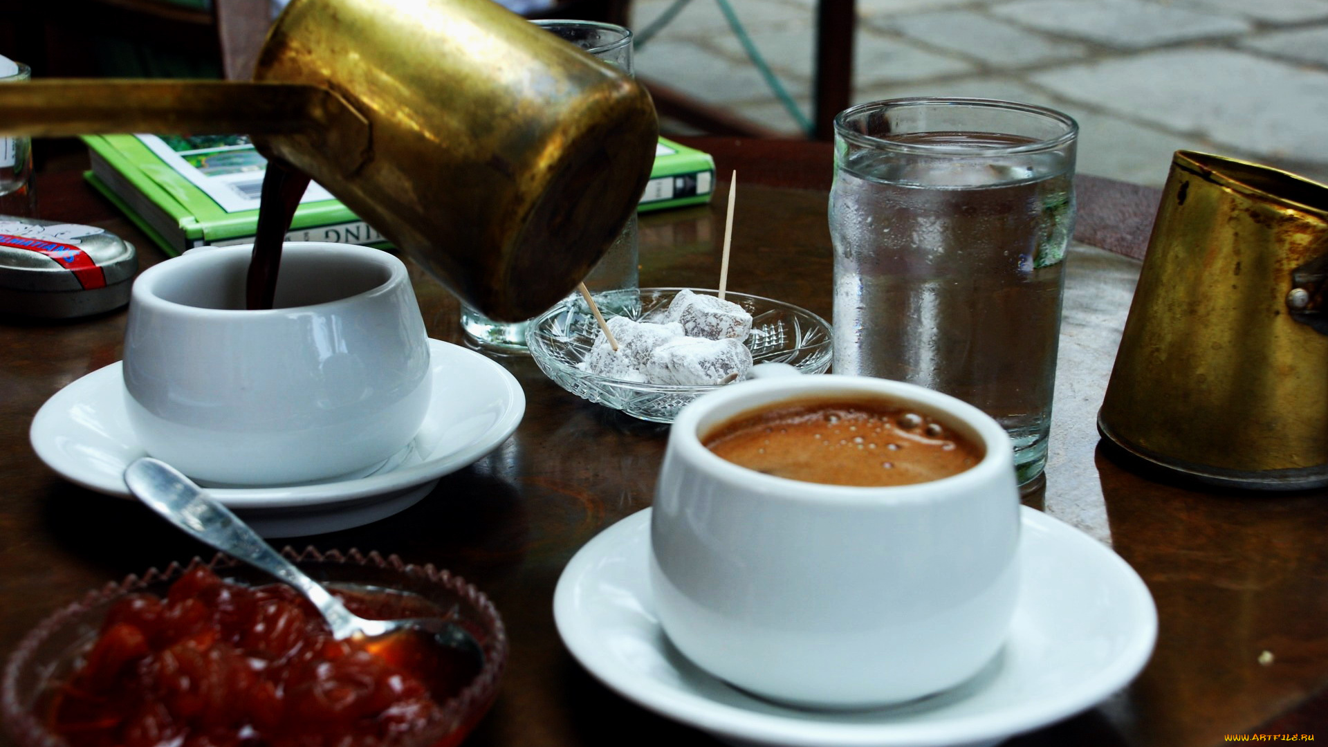 еда, кофе, , кофейные, зёрна, вода, джезва