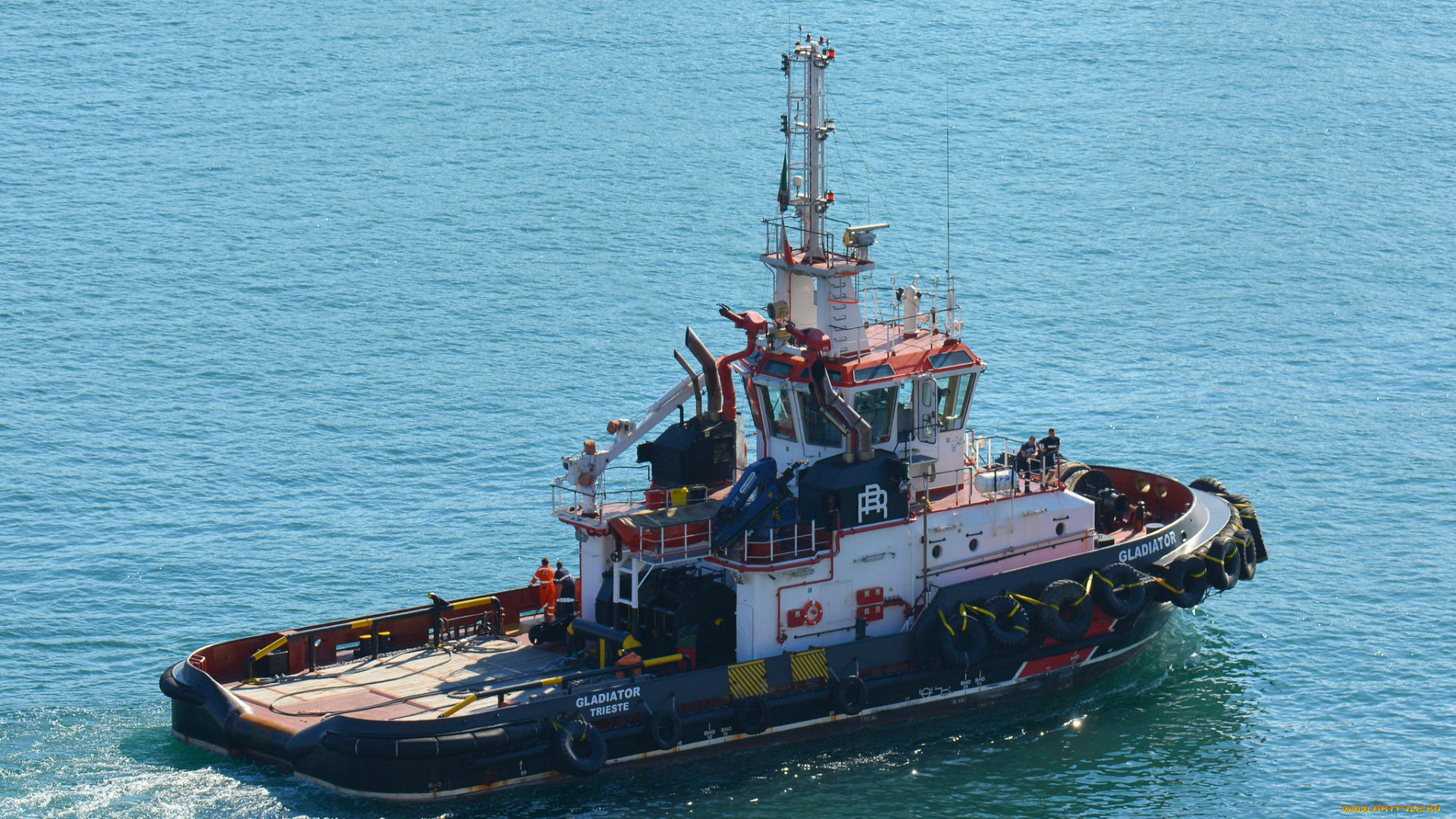 gladiator, корабли, баркасы, , , буксиры, буксир