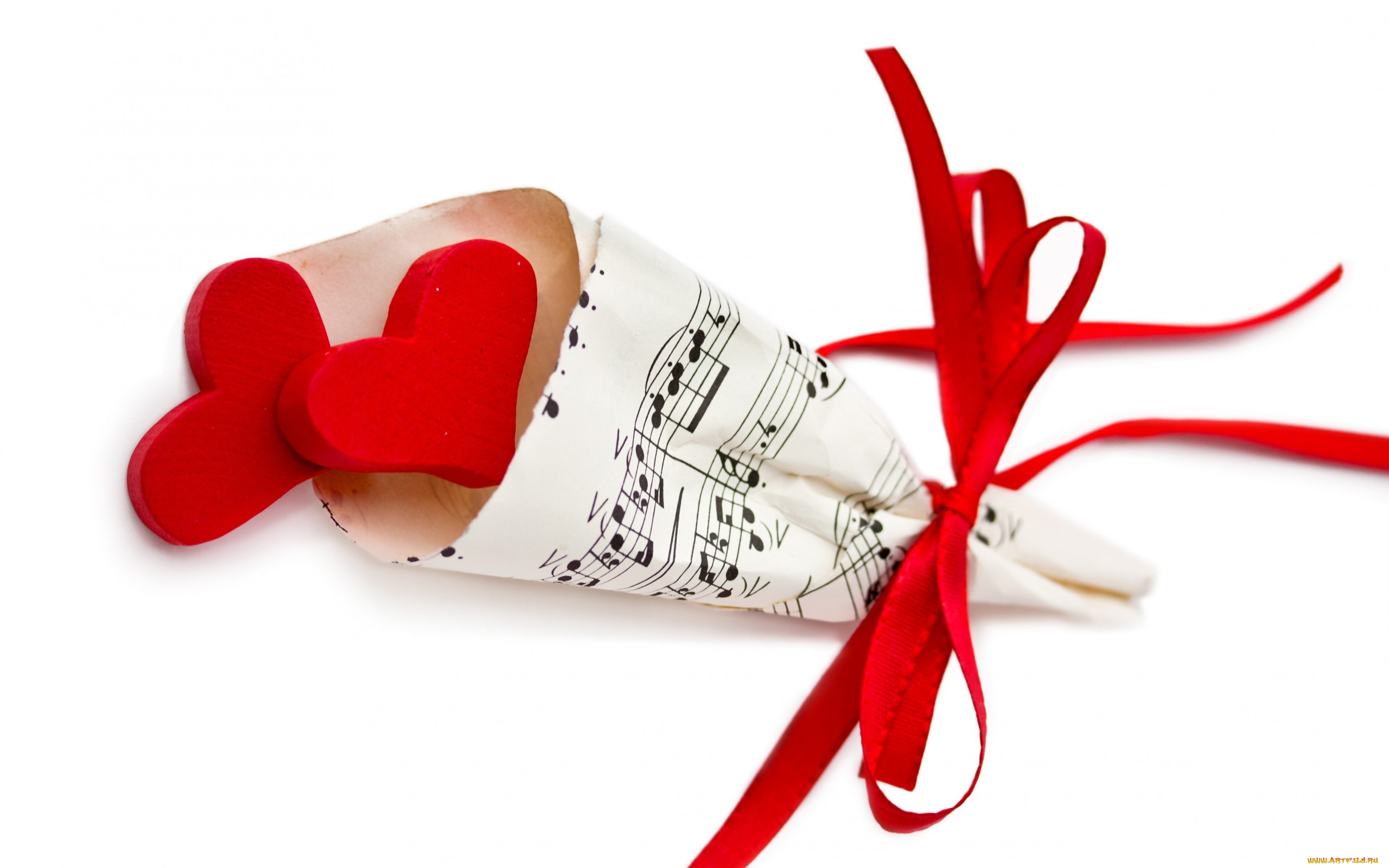 праздничные, день, святого, валентина, , сердечки, , любовь, алый, сердечки, бант, лента