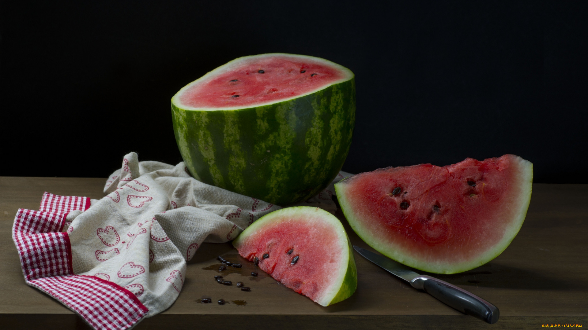 еда, арбуз, снедь