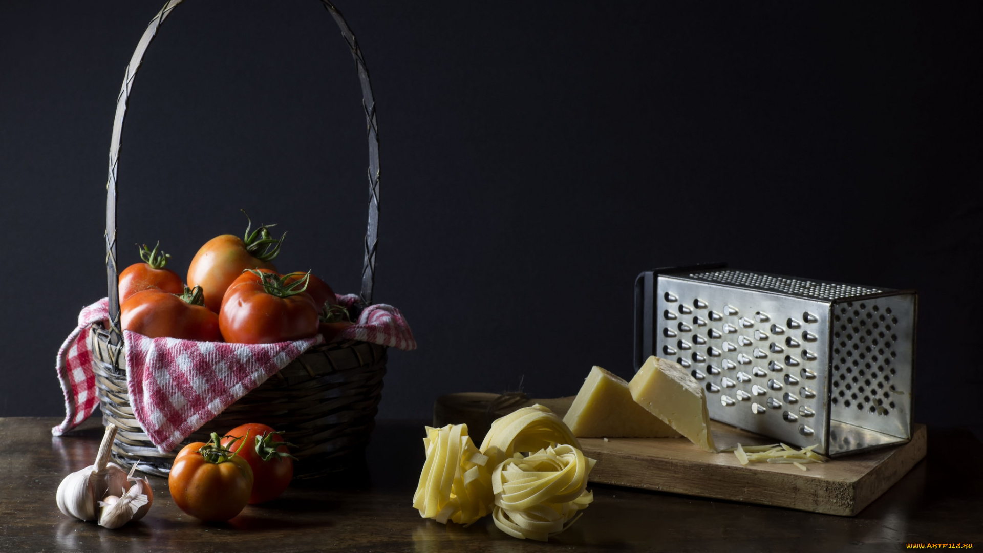 еда, натюрморт, снедь, томаты, помидоры