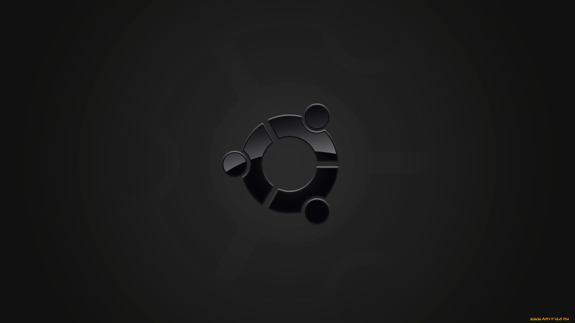 компьютеры, ubuntu, linux, логотип, фон