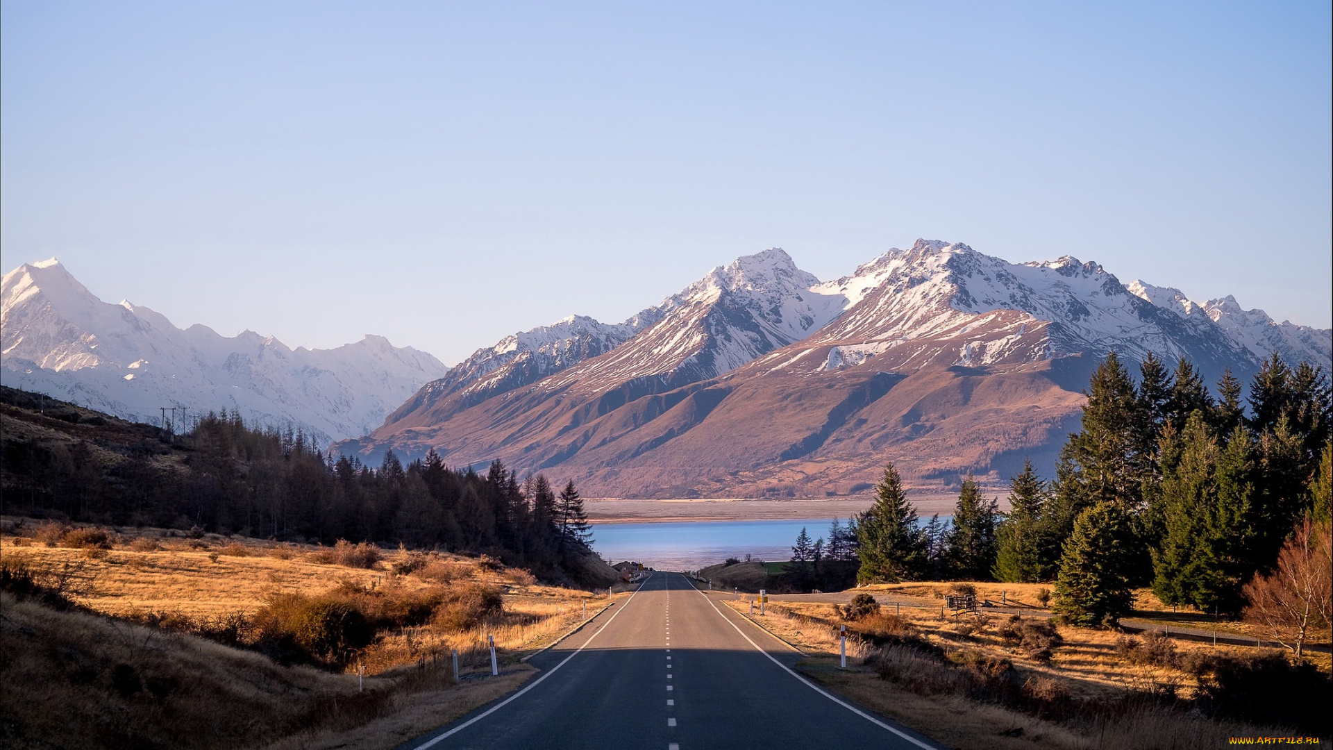 природа, дороги, дорога, горы