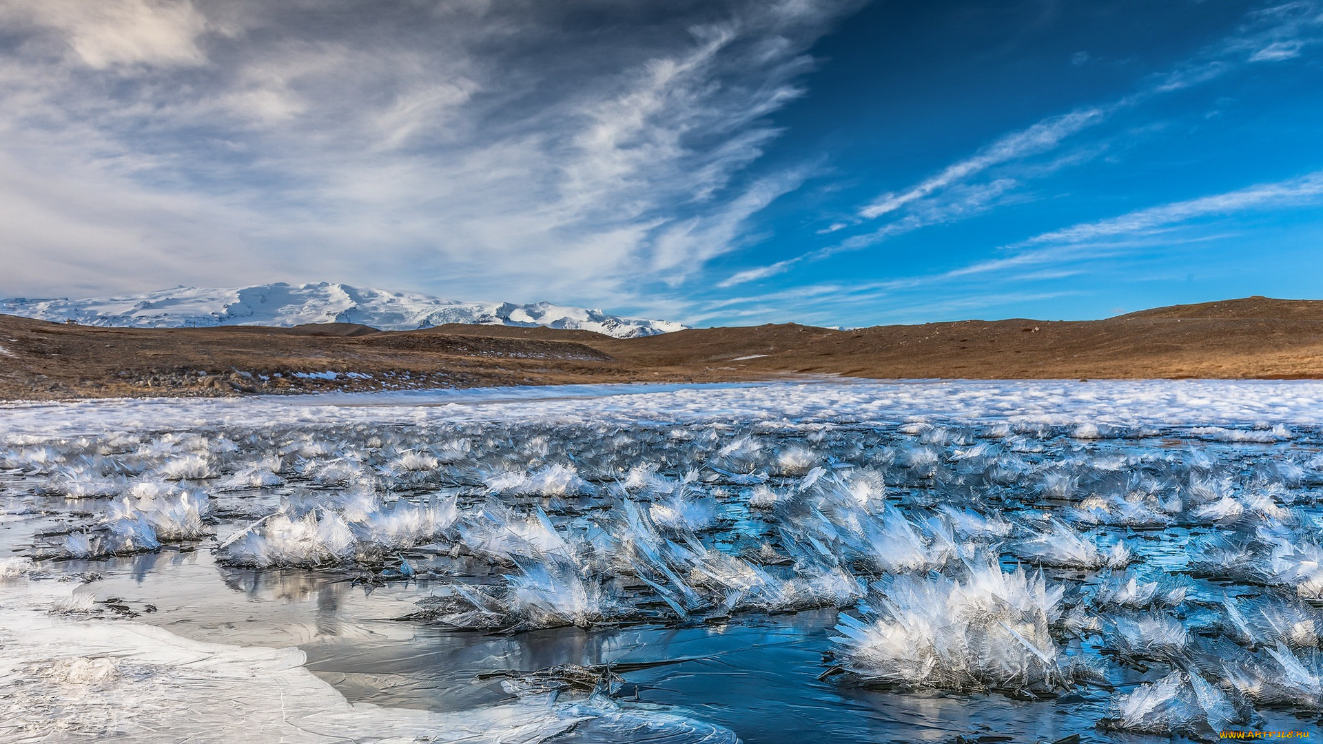 природа, пейзажи, озеро, горы
