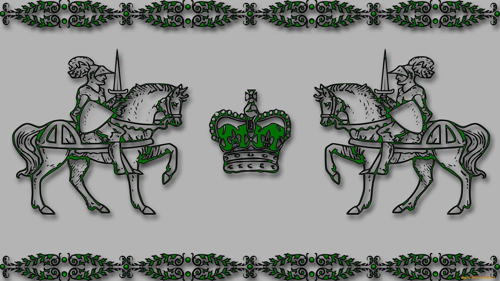 рисованное, -, другое, рыцари