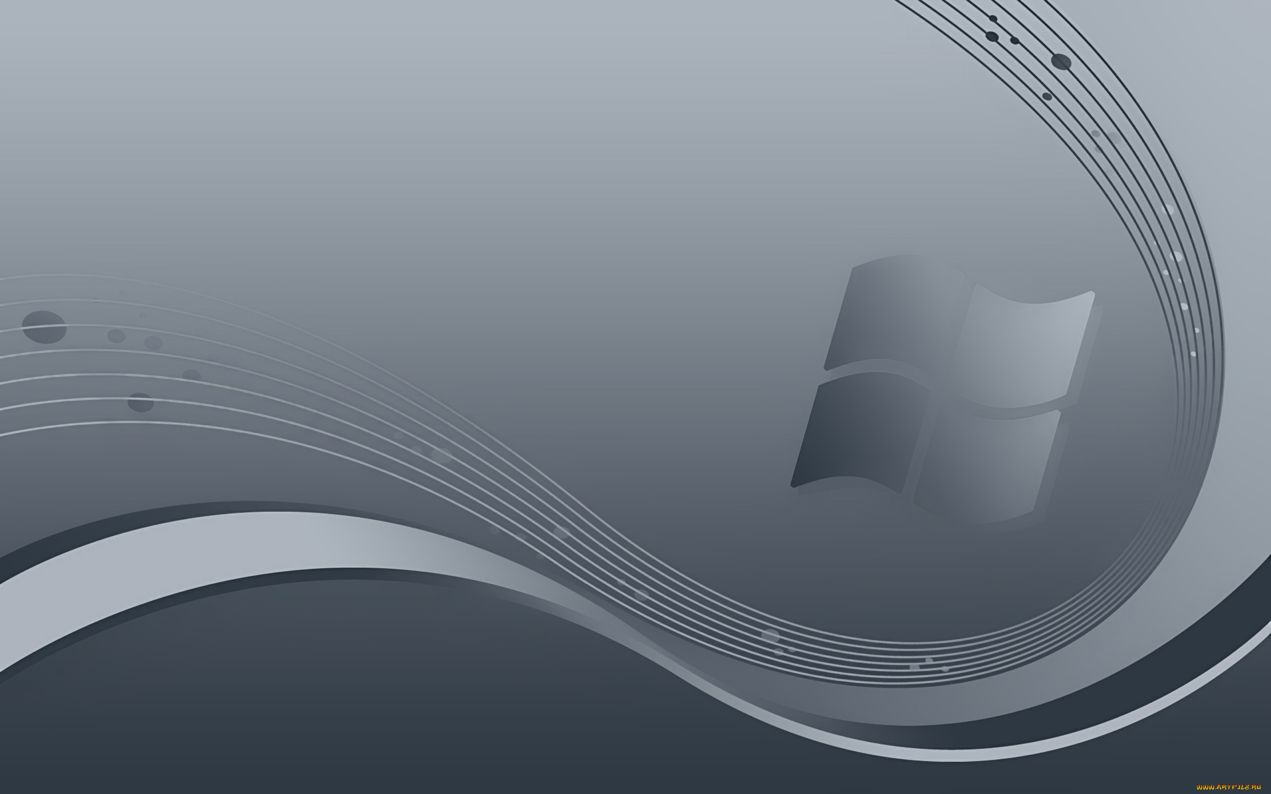 компьютеры, windows, 7, , vienna, логотип, фон