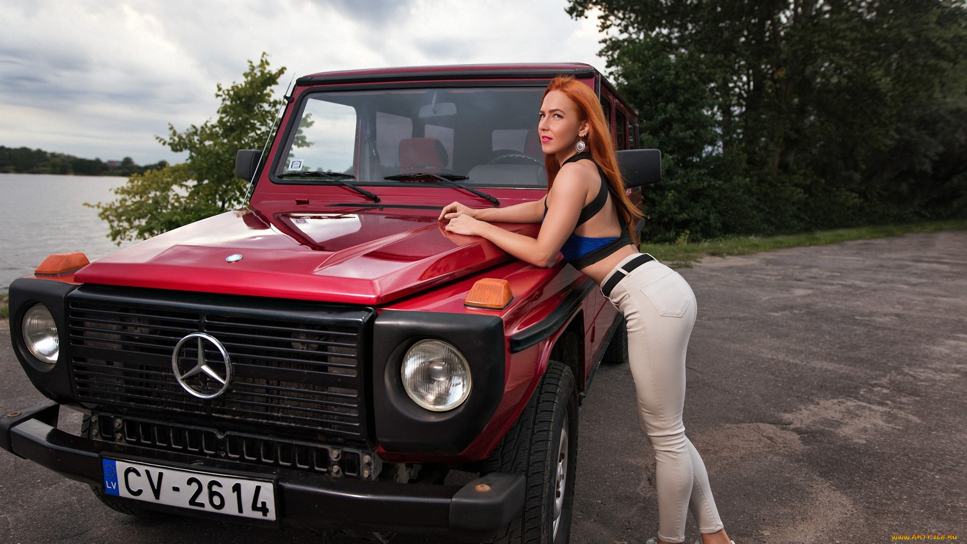 автомобили, -авто, с, девушками, mercedes