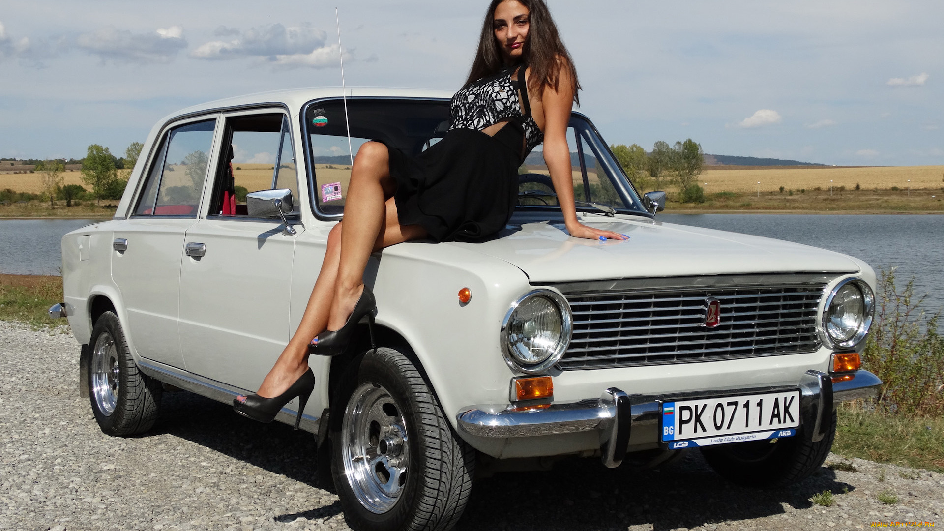 автомобили, -авто, с, девушками, ваз