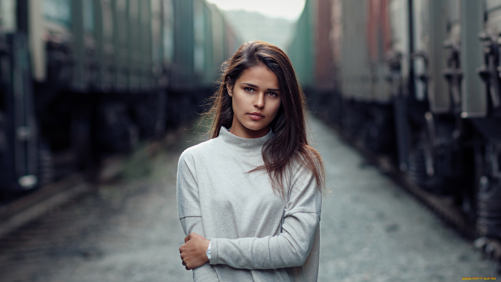 девушка, девушки, -unsort, , брюнетки, темноволосые, модель