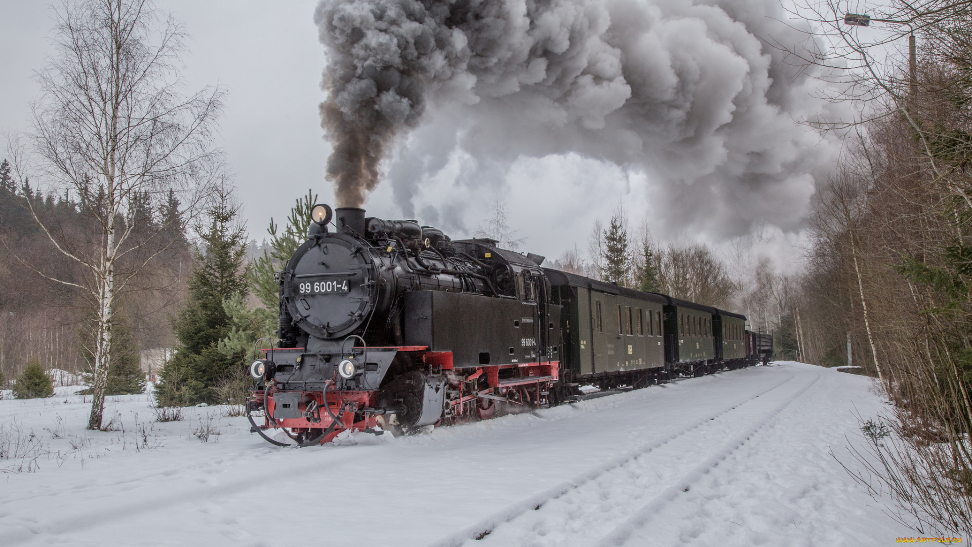 техника, паровозы, паровоз, рельсы