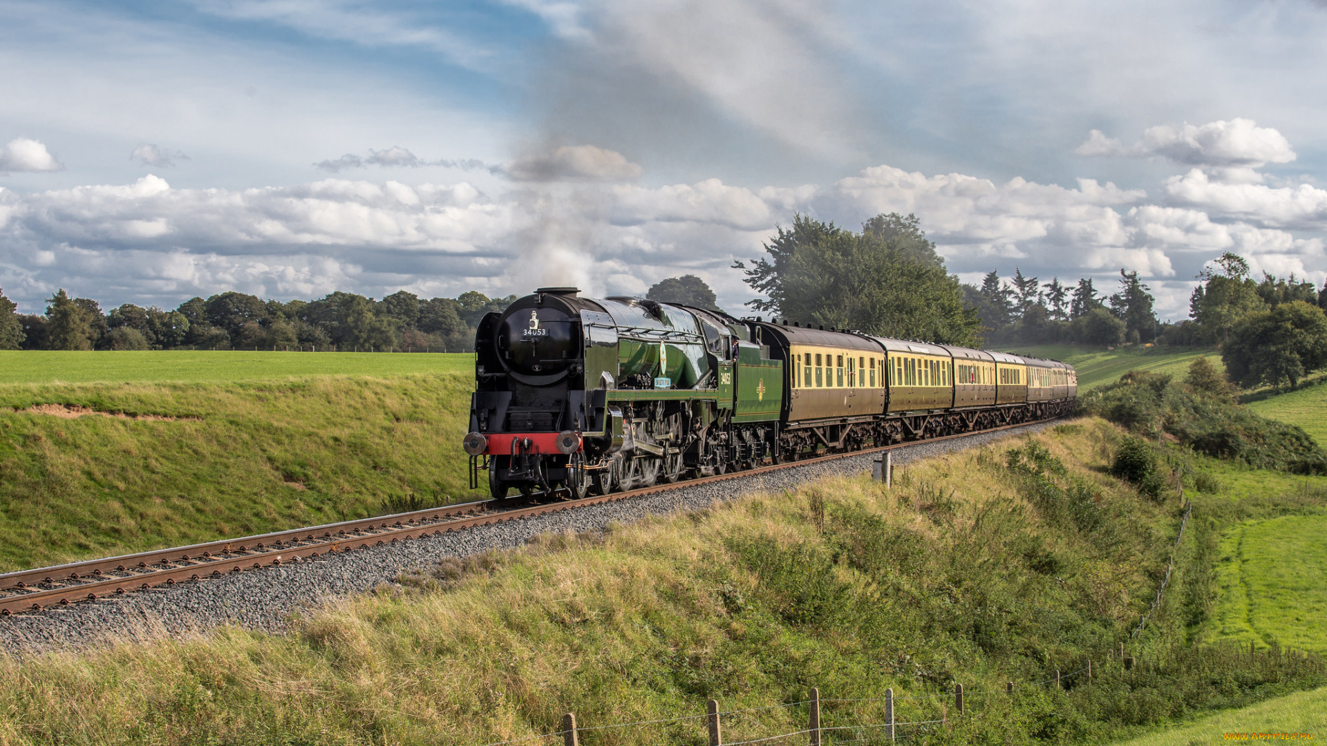 техника, паровозы, паровоз, рельсы